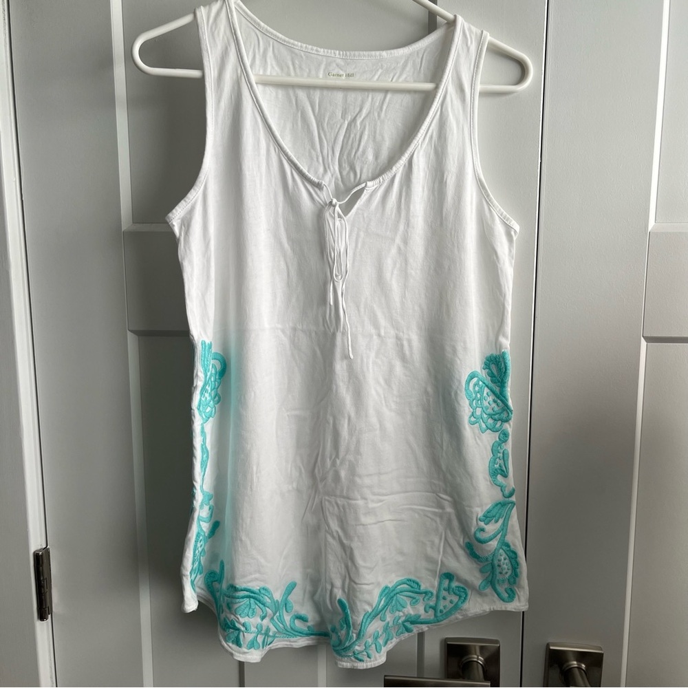 Garnet Hill Tank Top Sz Sm